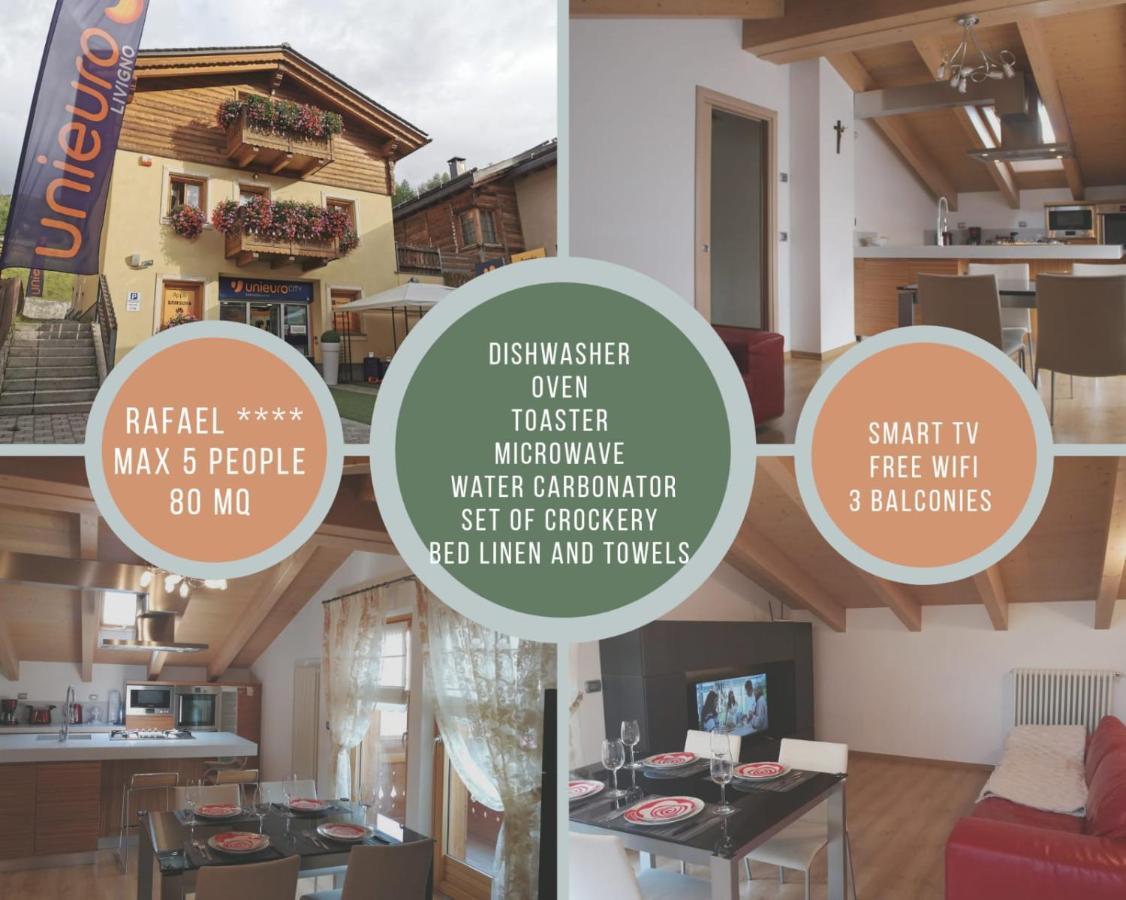 Rafael Wellness Apartment Livigno Exteriör bild